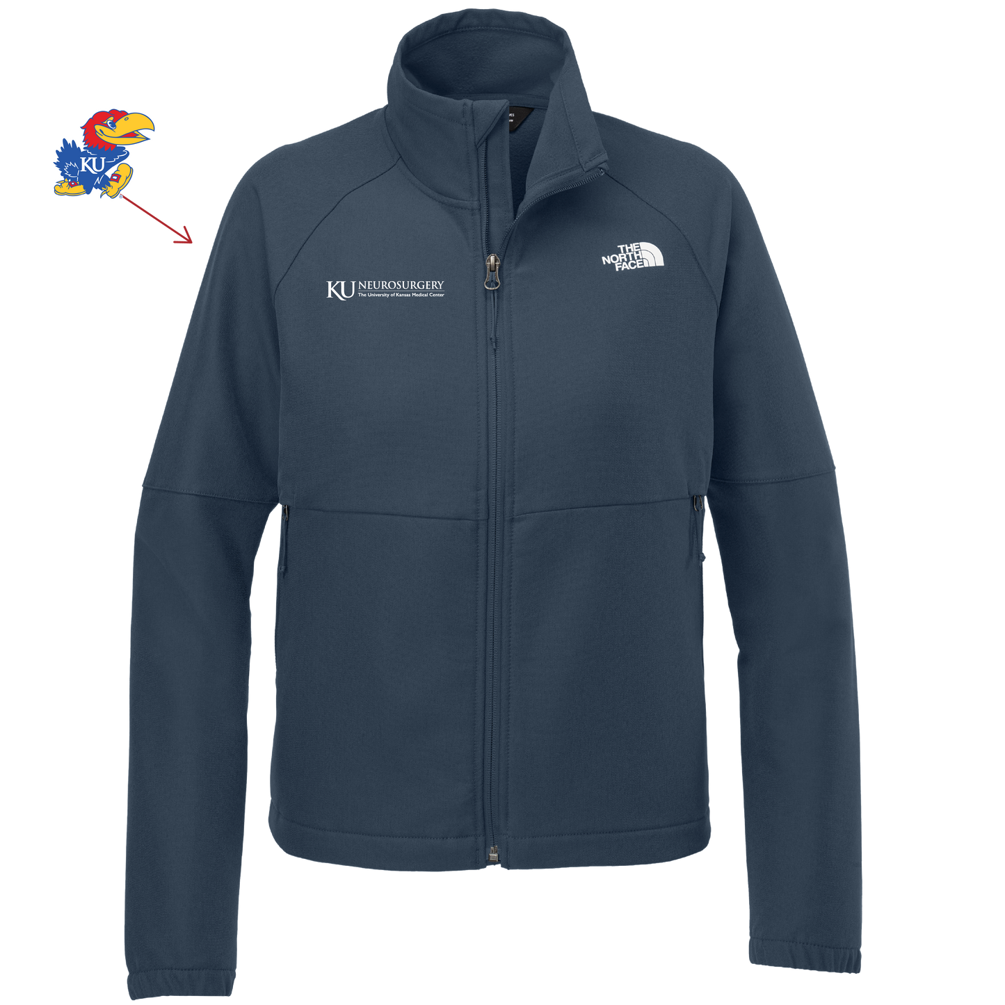 Women’s The North Face® Barr Lake Soft Shell Jacket (KU Neuro)