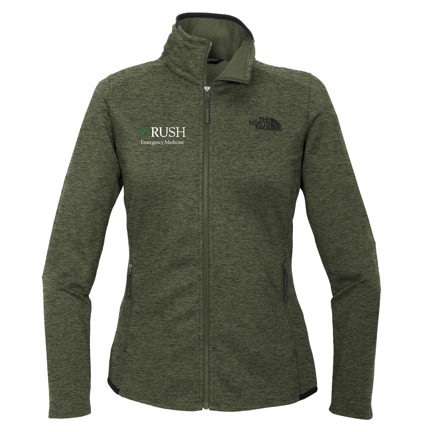 Women's The North Face® Skyline Fleece Jacket (RUSH EM)