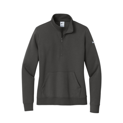 Women's Nike Club Fleece Sleeve Swoosh 1/2-Zip (Brochure)
