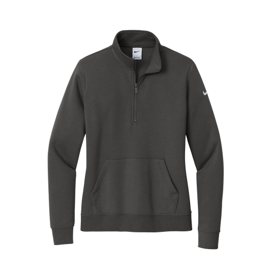 Women's Nike Club Fleece Sleeve Swoosh 1/2-Zip (Brochure)