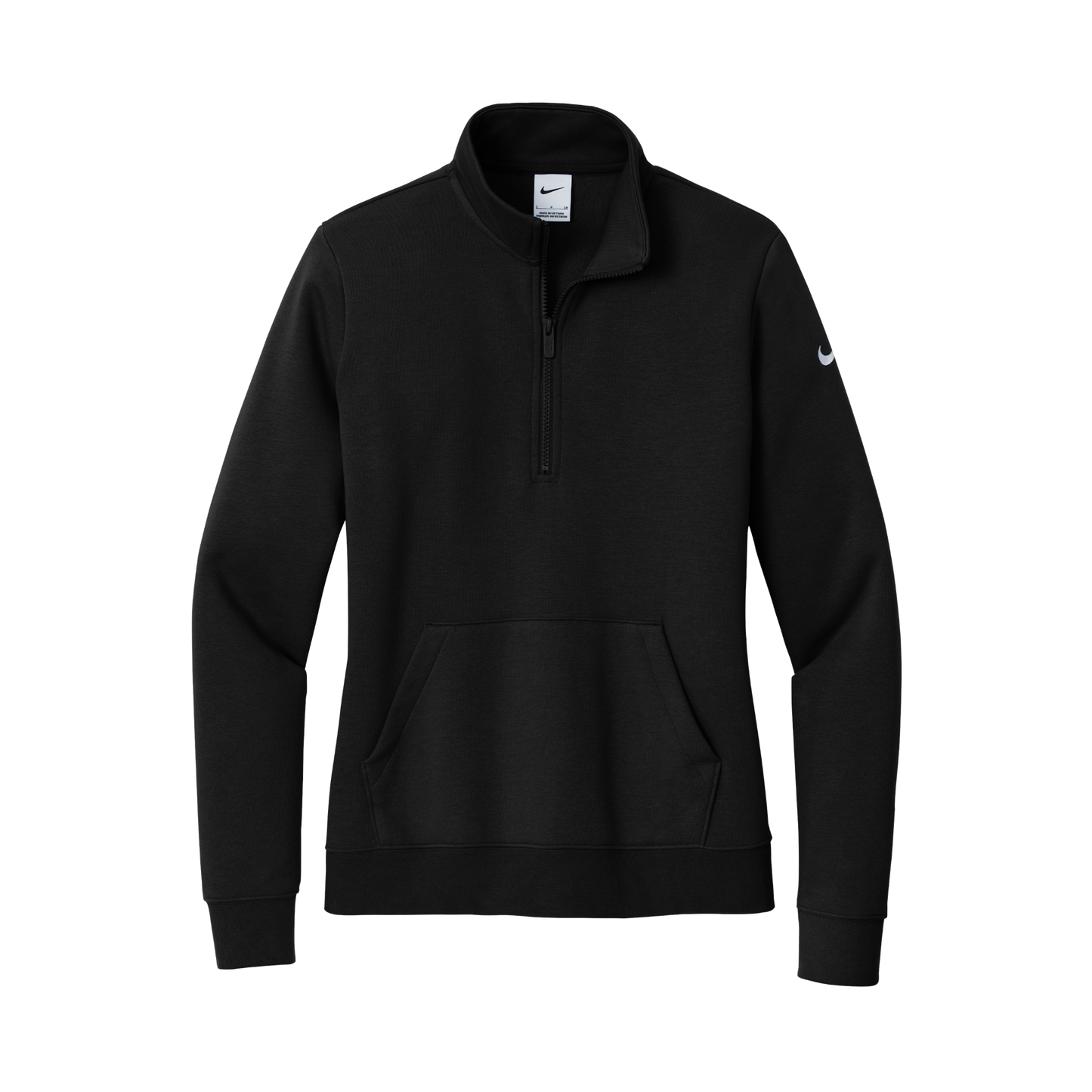 Women's Nike Club Fleece Sleeve Swoosh 1/2-Zip (Brochure)