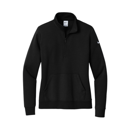 Women's Nike Club Fleece Sleeve Swoosh 1/2-Zip