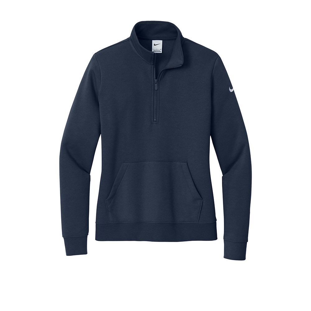 Women's Nike Club Fleece Sleeve Swoosh 1/2-Zip (Brochure)