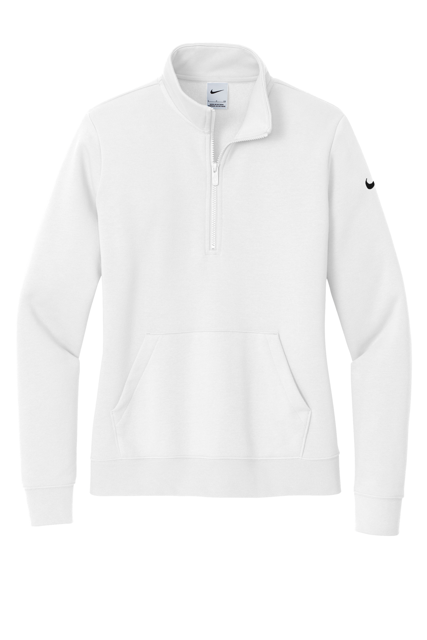 Women's Nike Club Fleece Sleeve Swoosh 1/2-Zip (Brochure)