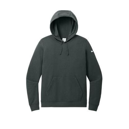 Womens Club Fleece Sleeve Swoosh Pullover Hoodie