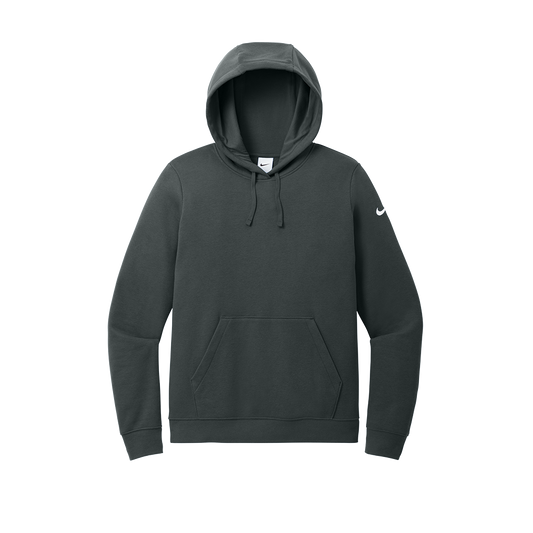 Womens Club Fleece Sleeve Swoosh Pullover Hoodie