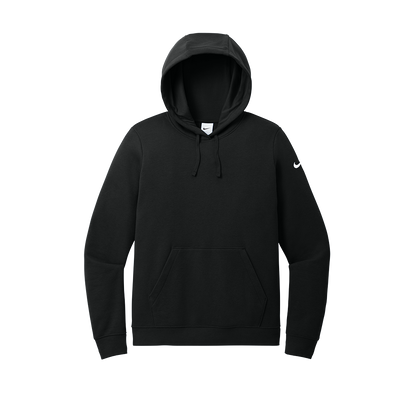 Womens Club Fleece Sleeve Swoosh Pullover Hoodie