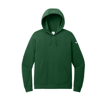 Womens Club Fleece Sleeve Swoosh Pullover Hoodie