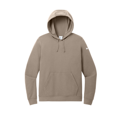 Womens Club Fleece Sleeve Swoosh Pullover Hoodie