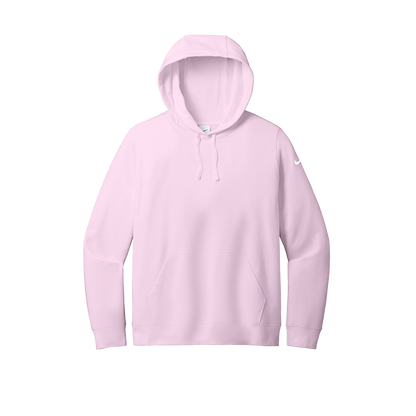 Womens Club Fleece Sleeve Swoosh Pullover Hoodie