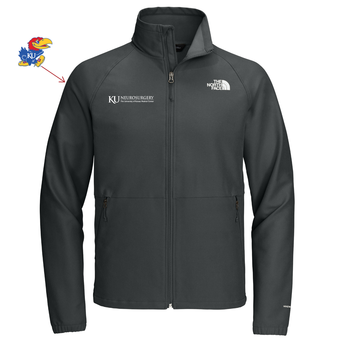 Men’s The North Face® Barr Lake Soft Shell Jacket (KU Neuro)