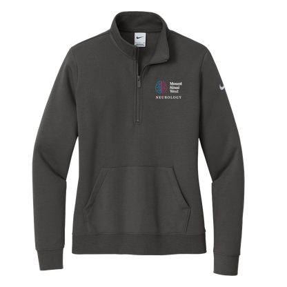 Women's Nike Club Fleece Sleeve Swoosh 1/2-Zip (MSW Neurology)
