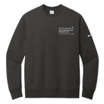 Nike Club Fleece Sleeve Swoosh Crew (BIDMC Vascular)