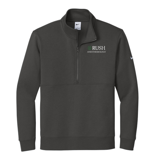 Men's Nike Club Fleece Sleeve Swoosh 1/2-Zip (RUSH Anesthesiology)