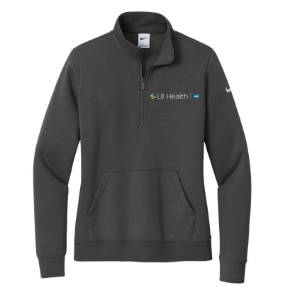 Women's Nike Club Fleece Sleeve Swoosh 1/2-Zip (UICIM)