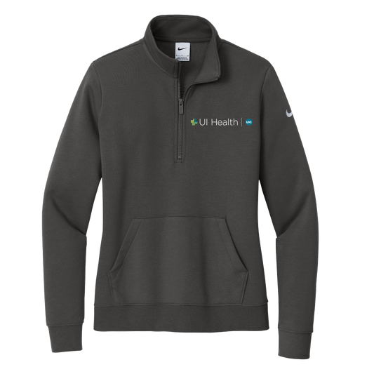 Women's Nike Club Fleece Sleeve Swoosh 1/2-Zip (UICIM)