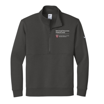 Men's Nike Club Fleece Sleeve Swoosh 1/2-Zip (BIDMC Surgery)