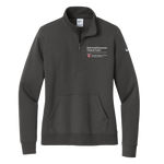 Women's Nike Club Fleece Sleeve Swoosh 1/2-Zip (BIDMC Surgery)