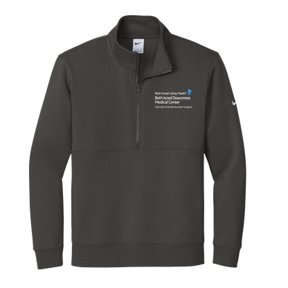 Men's Nike Club Fleece Sleeve Swoosh 1/2-Zip (BIDMC Vascular)