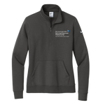 Women's Nike Club Fleece Sleeve Swoosh 1/2-Zip (BIDMC Vascular)
