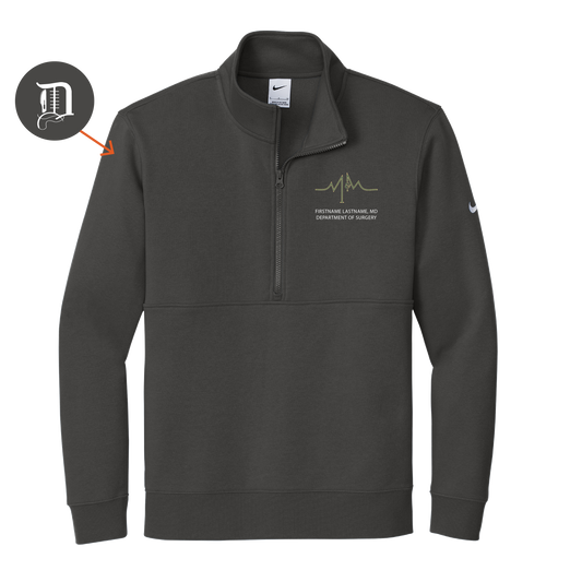 Men's Nike Club Fleece Sleeve Swoosh 1/2-Zip (WSU Surgery)