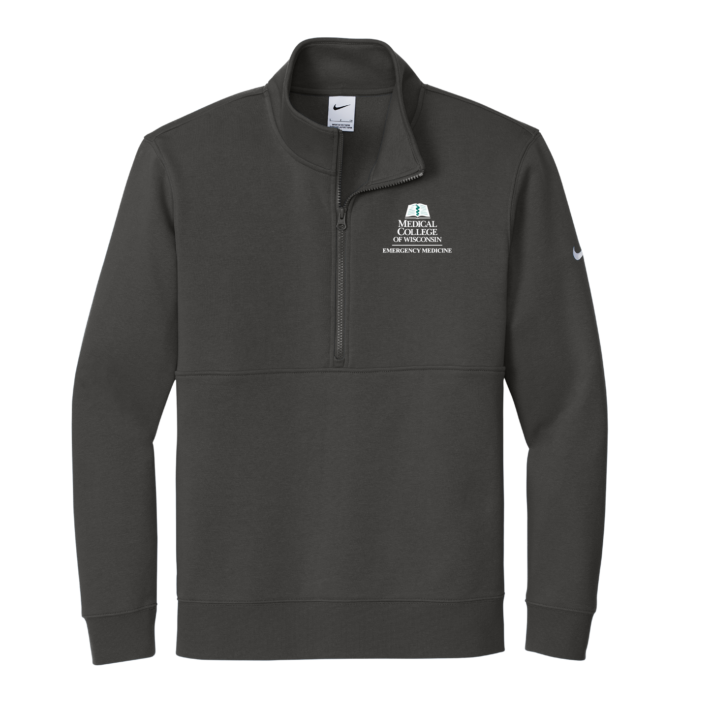 Men's Nike Club Fleece Sleeve Swoosh 1/2-Zip (MCW EM)