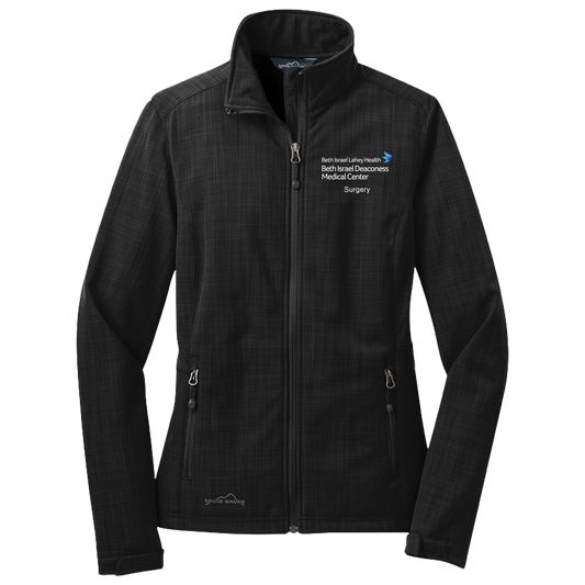 Women's Eddie Bauer® Shaded Crosshatch Soft Shell Jacket (BIDMC Surgery)