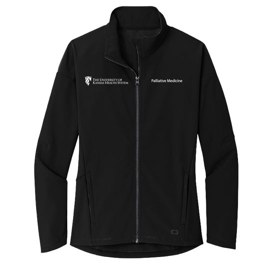 Women's OGIO® Commuter Full-Zip Soft Shell Jacket (KUMC Palliative Medicine)