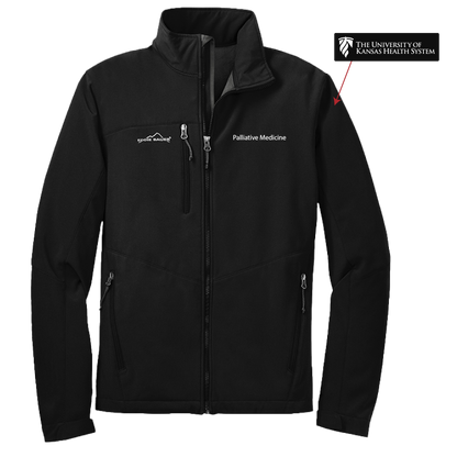 Men's Eddie Bauer® Soft Shell Jacket (KUMC Palliative Medicine)