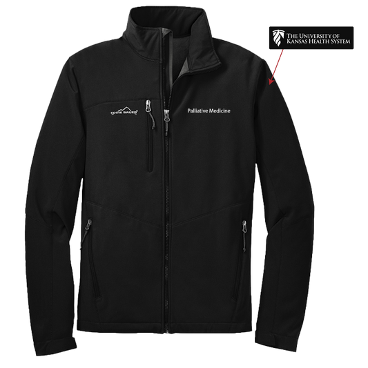 Men's Eddie Bauer® Soft Shell Jacket (KUMC Palliative Medicine)