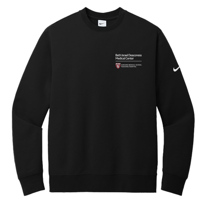Nike Club Fleece Sleeve Swoosh Crew (BIDMC Surgery)