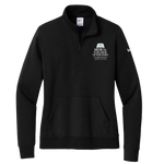 Women's Nike Club Fleece Sleeve Swoosh 1/2-Zip (MCW CIC)