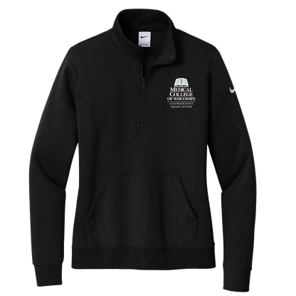 Women's Nike Club Fleece Sleeve Swoosh 1/2-Zip (MCW CIC)