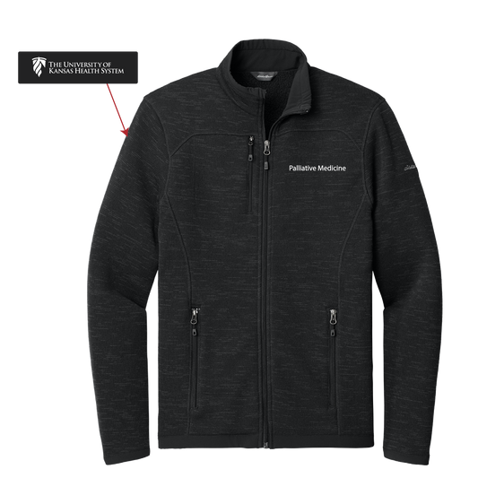 Men's Eddie Bauer® Sweater Fleece Full-Zip (KUMC Palliative Medicine)