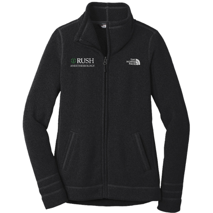 Women's The North Face® Sweater Fleece Jacket (RUSH Anesthesiology)