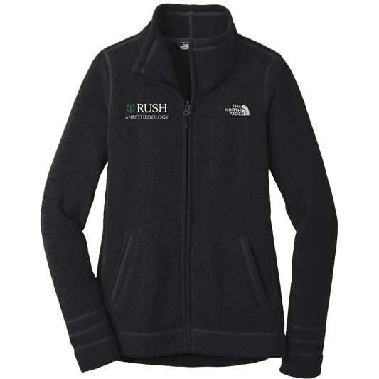 Women's The North Face® Sweater Fleece Jacket (RUSH Anesthesiology)