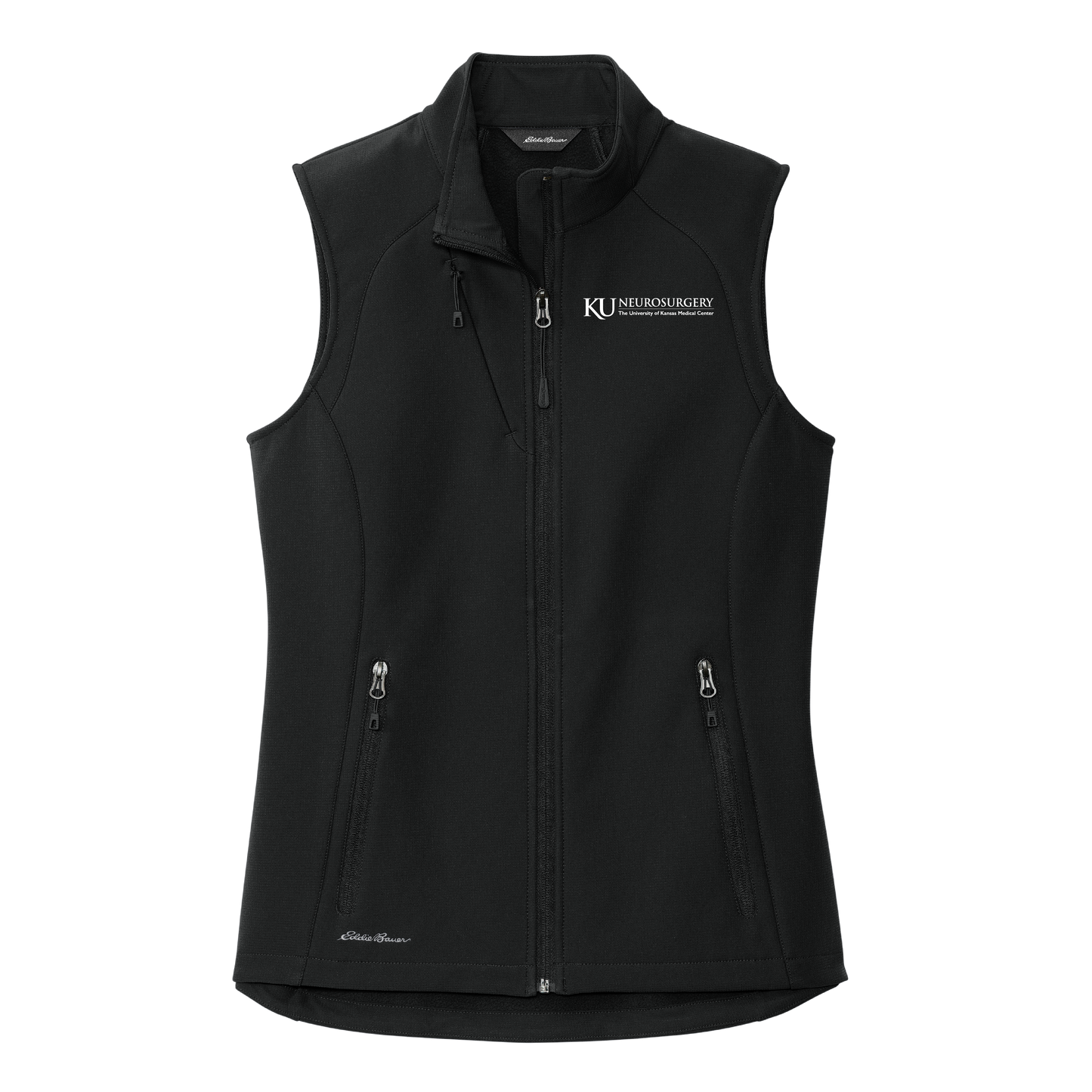 Women's Eddie Bauer® Stretch Soft Shell Vest (KU Neuro)