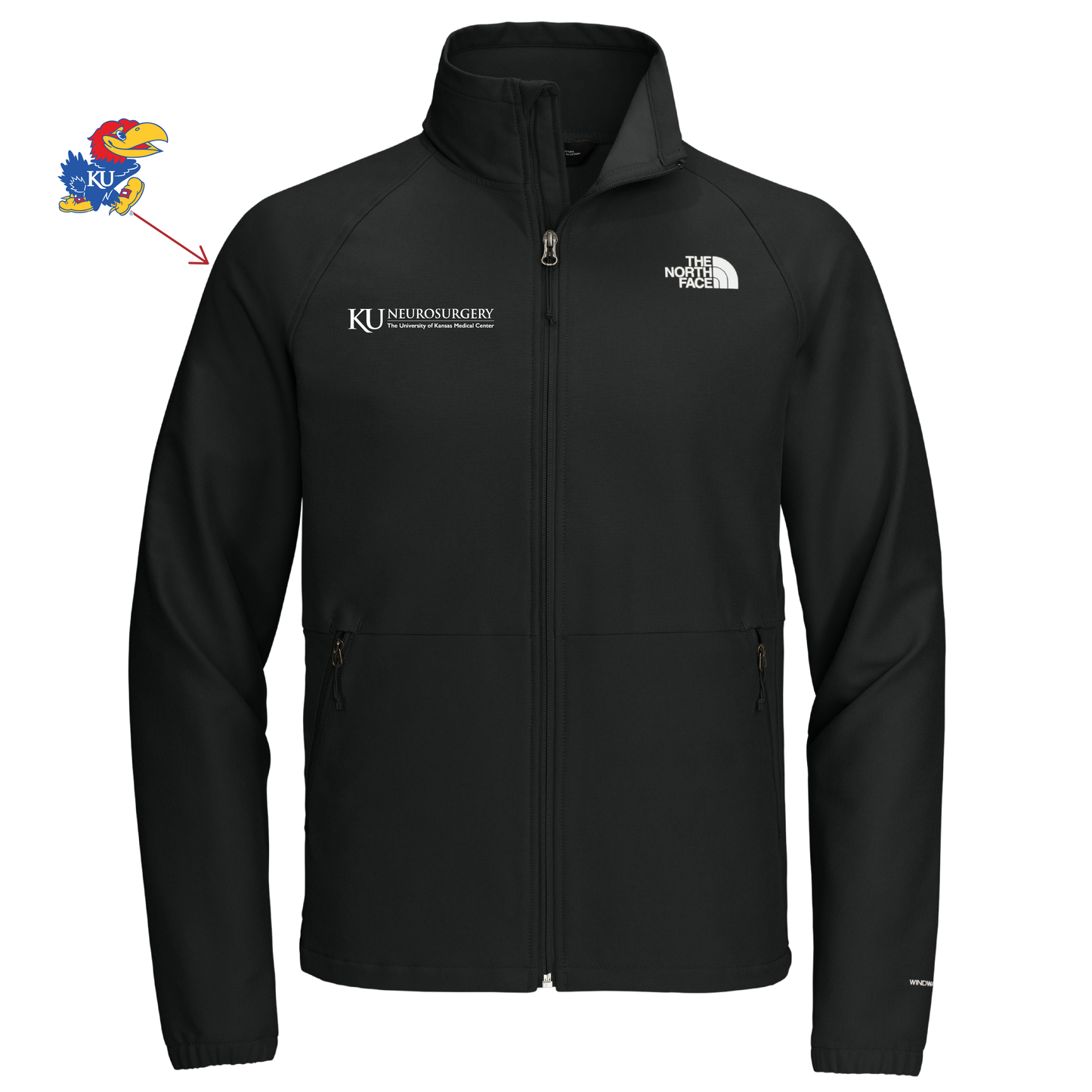 Men’s The North Face® Barr Lake Soft Shell Jacket (KU Neuro)