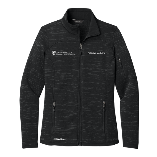 Women's Eddie Bauer® Sweater Fleece Full-Zip (KUMC Palliative Medicine)