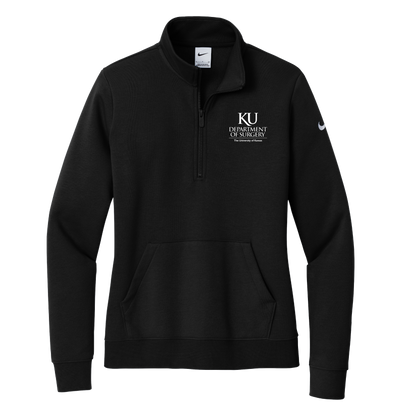 Women's Club Fleece Sleeve Swoosh 1/2-Zip (KUMC Surgery)