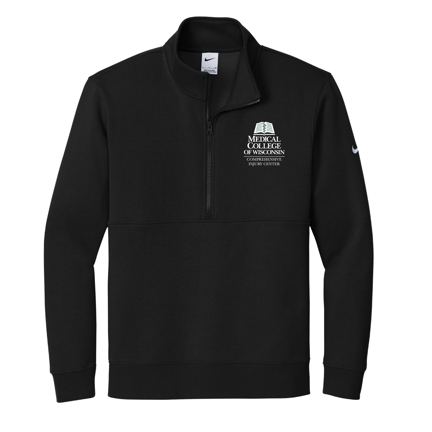 Men's Nike Club Fleece Sleeve Swoosh 1/2-Zip (MCW CIC)