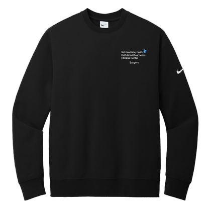 Nike Club Fleece Sleeve Swoosh Crew (BIDMC Surgery)