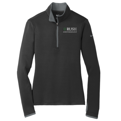 Women's Nike Dri-FIT Stretch 1/2-Zip (RUSH Anesthesiology)