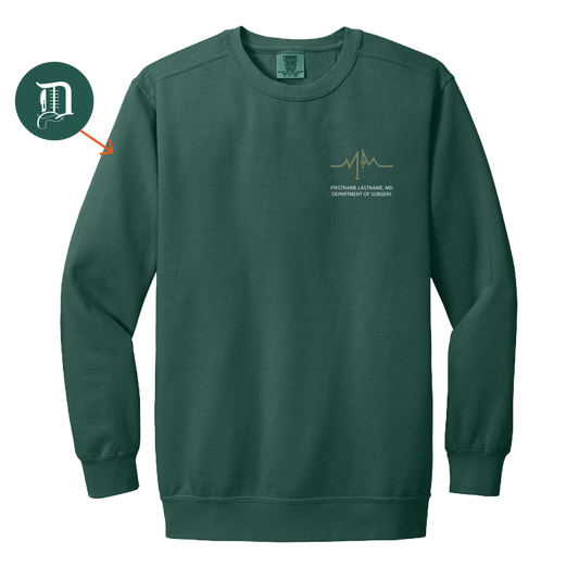 Comfort Colors Ring Spun Crewneck Sweatshirt (WSU Surgery)
