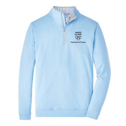 Men's Peter Millar Perth Performance Quarter-Zip (Mayo Surgery)