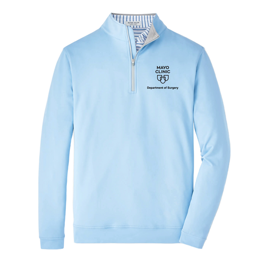 Men's Peter Millar Perth Performance Quarter-Zip (Mayo Surgery)