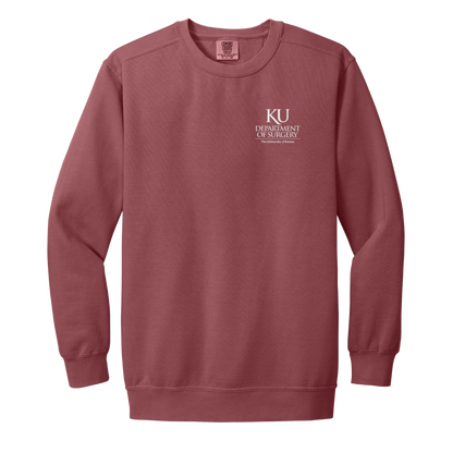 Ring Spun Crewneck Sweatshirt (KUMC Surgery)