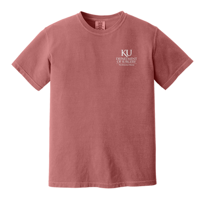 Ring Spun Heavyweight Short Sleeve Tee (KUMC Surgery)