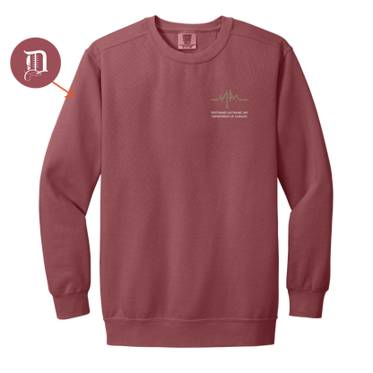 Comfort Colors Ring Spun Crewneck Sweatshirt (WSU Surgery)