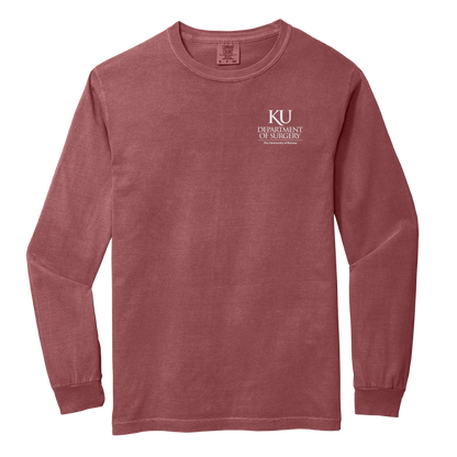 Ring Spun Heavyweight Long Sleeve Tee (KUMC Surgery)